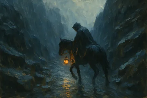 The pass in rain