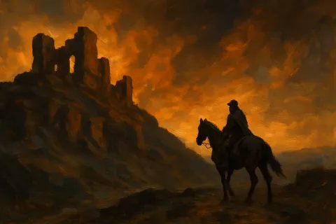 Ruins on the ridge